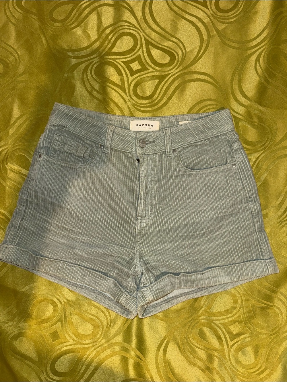 PacSun Light green Corduroy High-Rise Women’s Shorts size 27